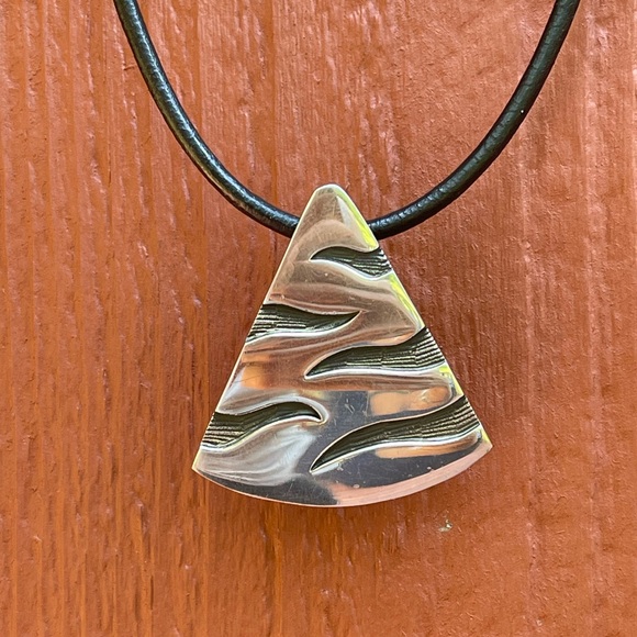 Heavy Solid Sterling (.925) Tribal Style Pendant (Men /...